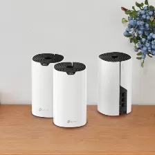 Mesh Tp-link Deco S7 (3-pack) Wi-fi 5 (802.11ac), Rj-45 3, Blanco, Negro